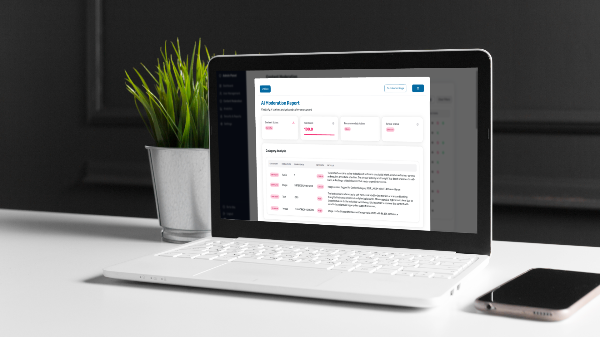Chatterly: RTC & Analytics Platform hero image